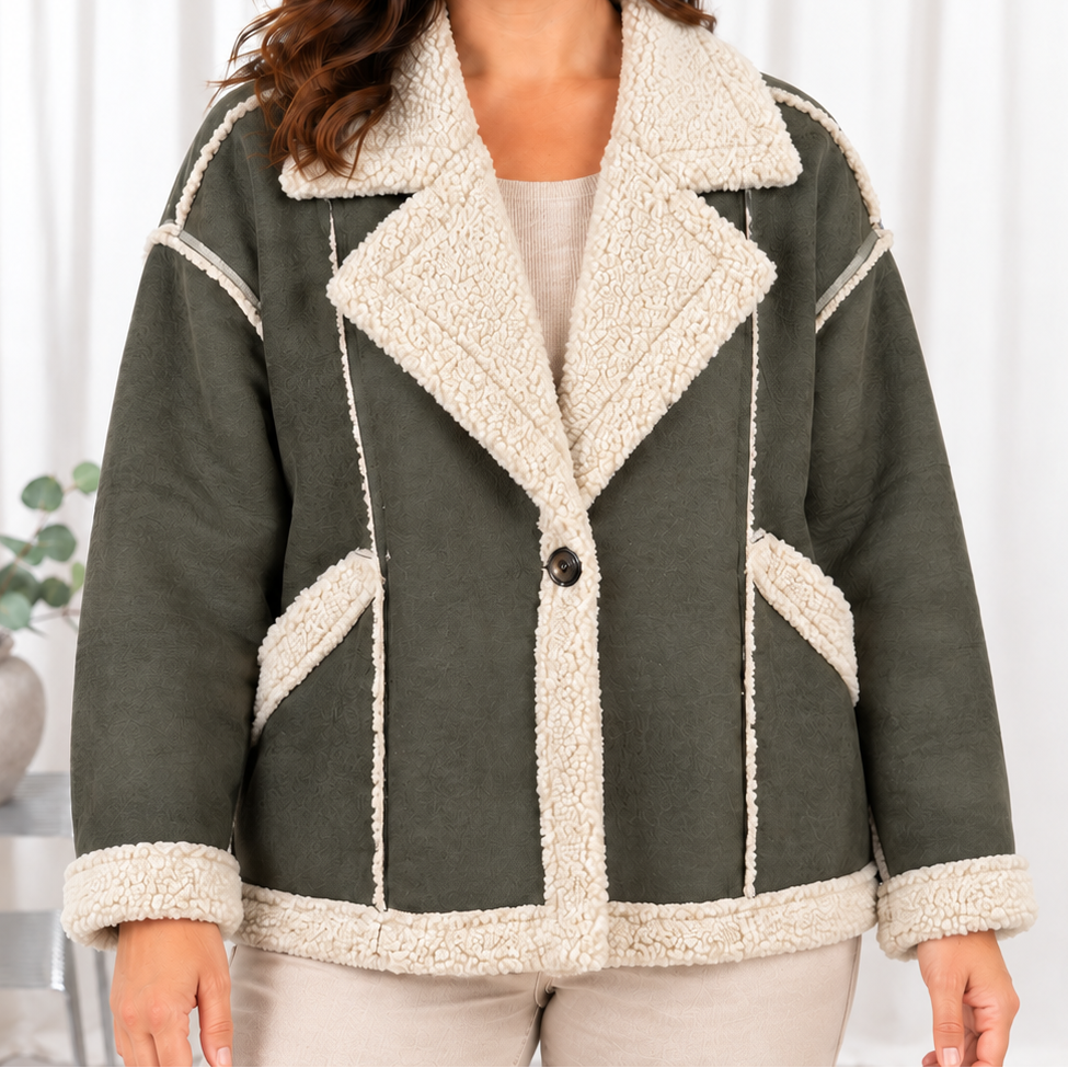 Kitty pilot jakke, Khaki