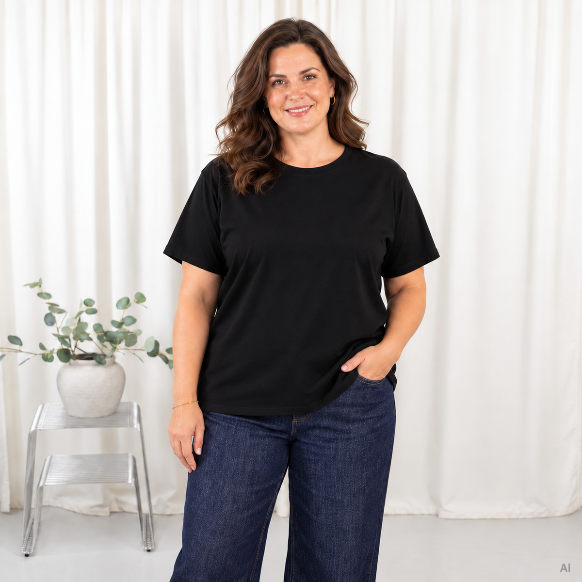 Ronja t-shirt, Sort