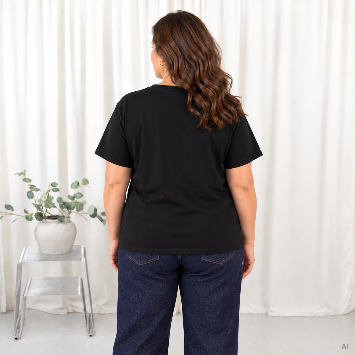 Ronja t-shirt, Sort
