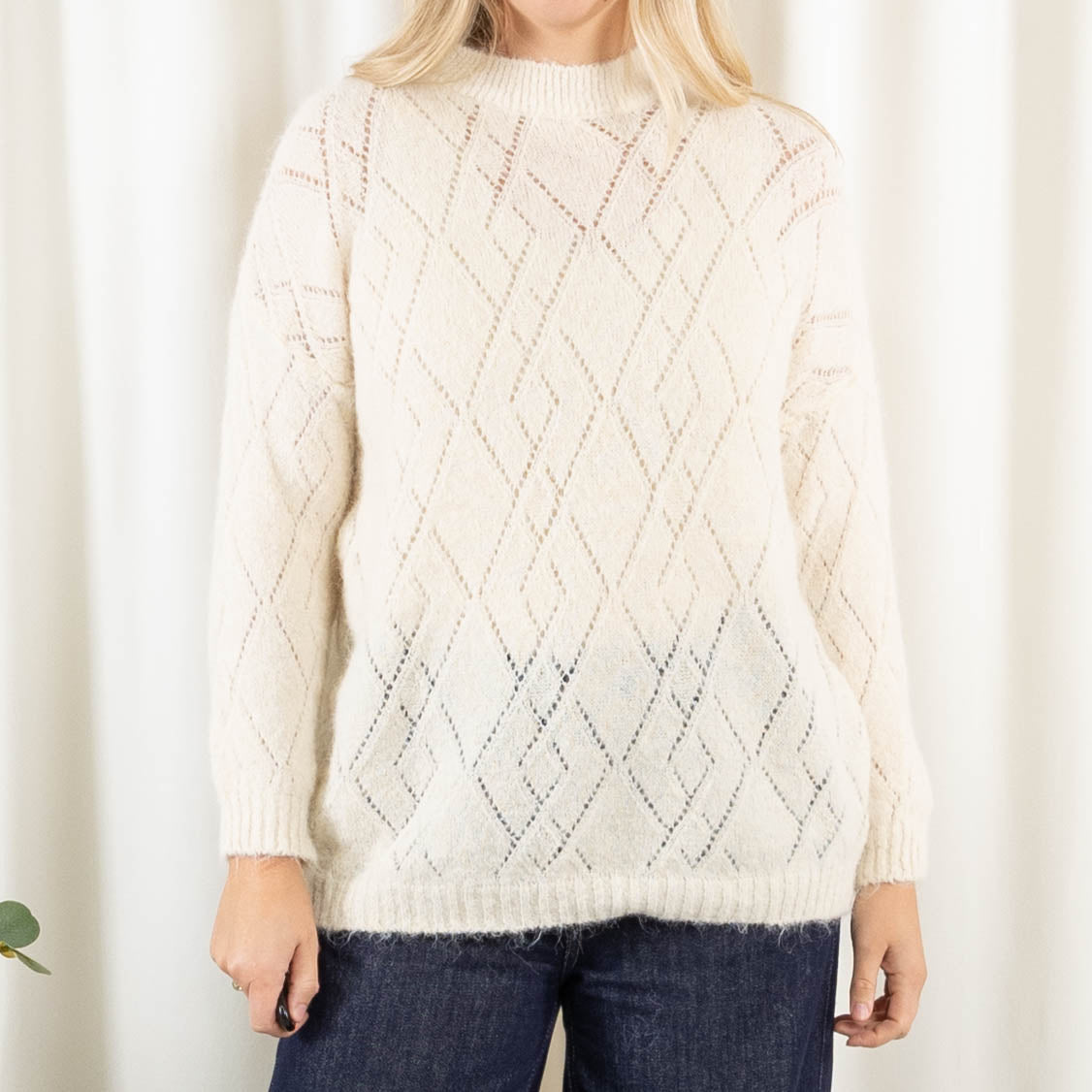 Lonnie strik, Beige