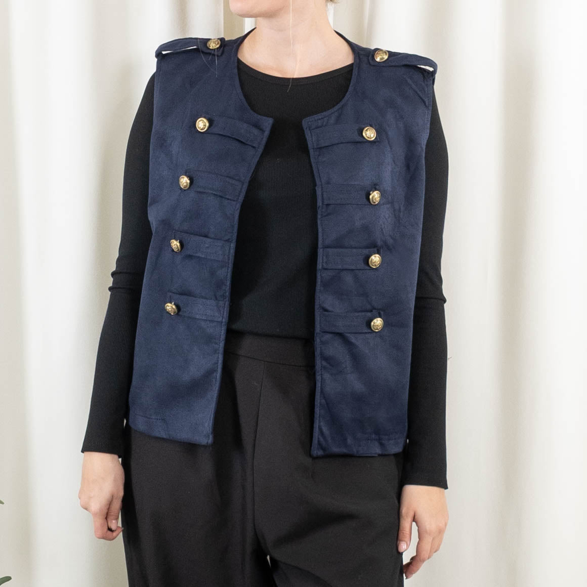 Becks vest, Navy