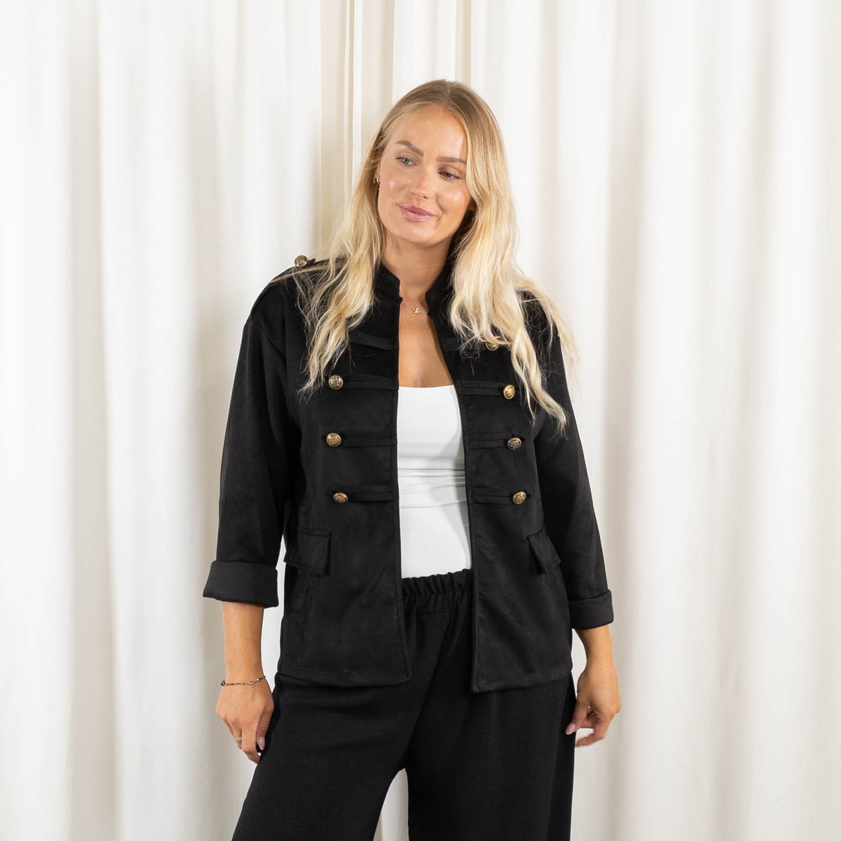 Beka blazer, Sort