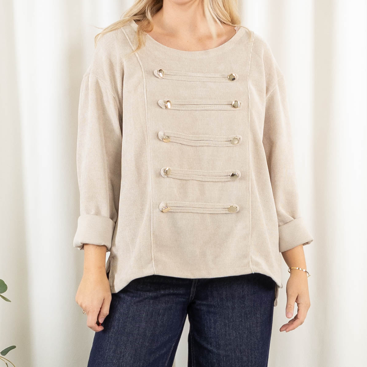 Alberte overdel, Beige