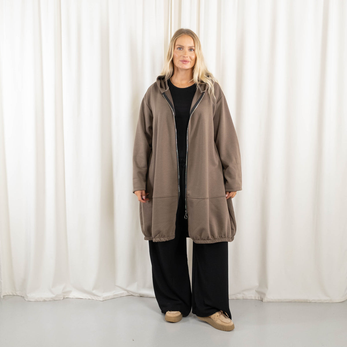 Ashlyn sweatshirt, Taupe