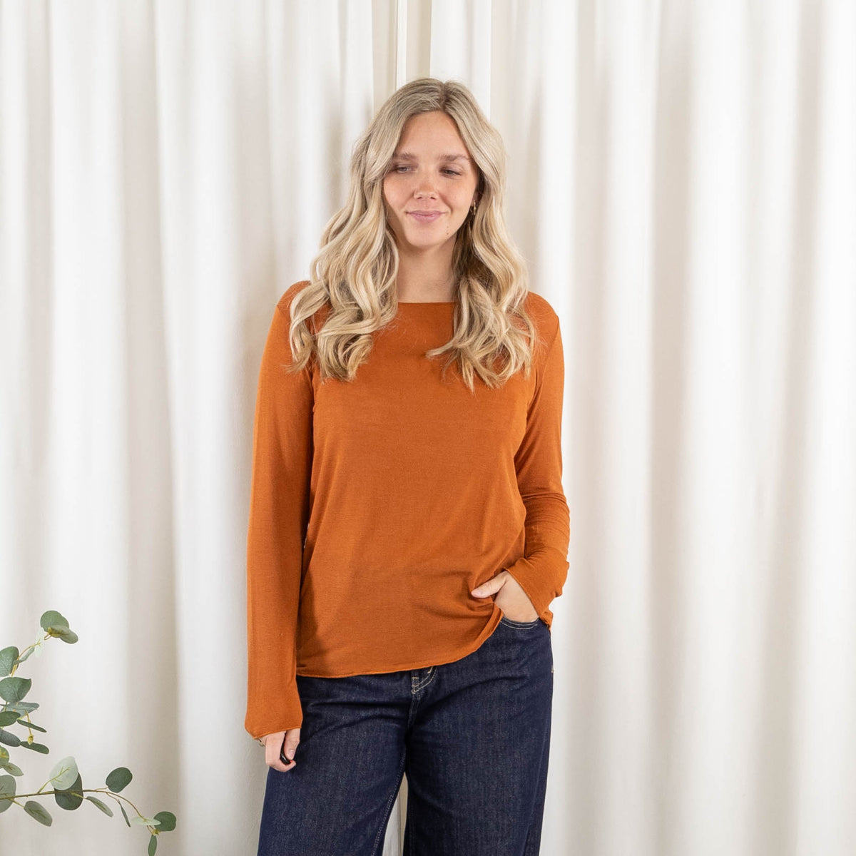 Cashy long sleeve, Coccio