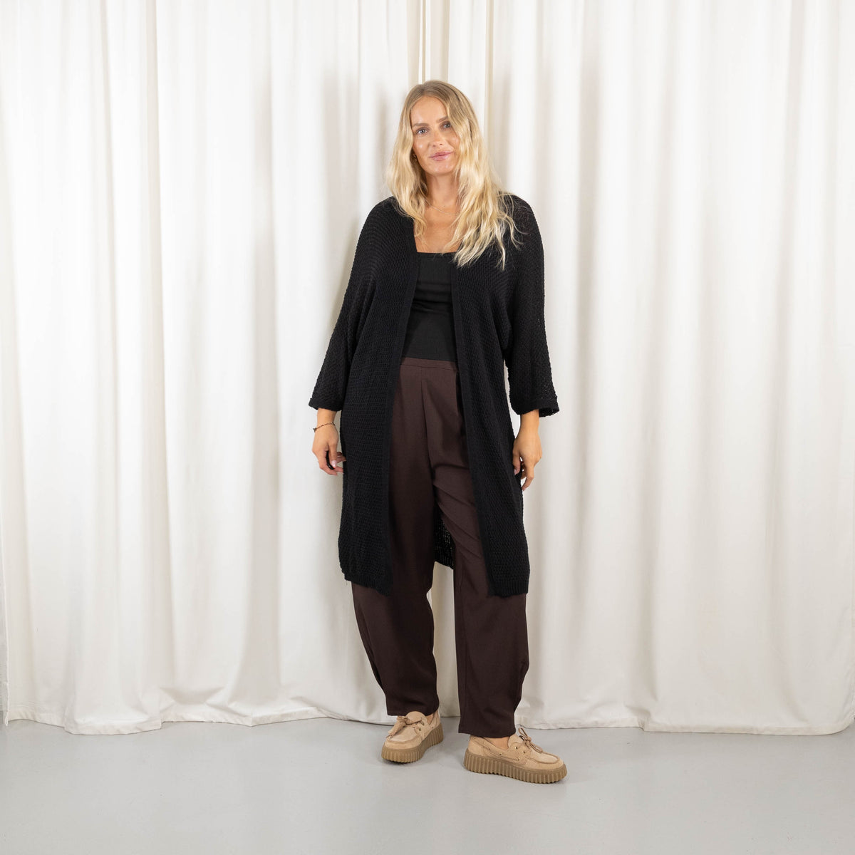 Ninni cardigan, Sort