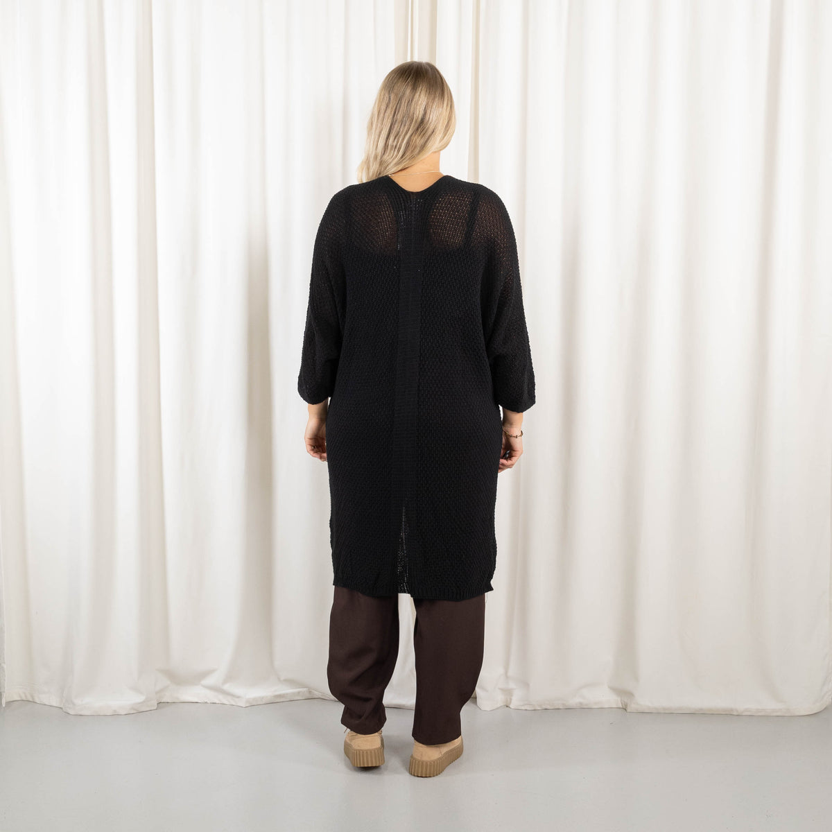 Ninni cardigan, Sort