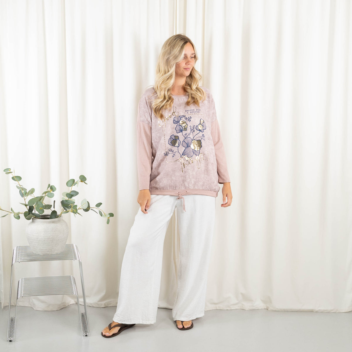 Shelby t-shirt, Rosa