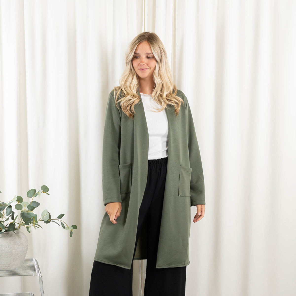 Ginny cardigan, Khaki