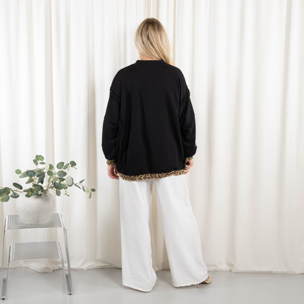 Tracie sweatshirt, Sort