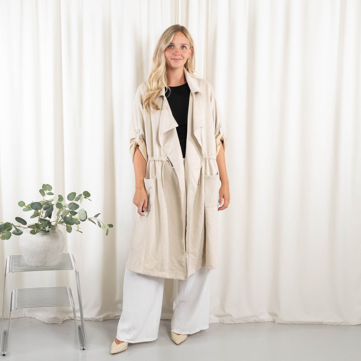 Hanne jakke, Beige