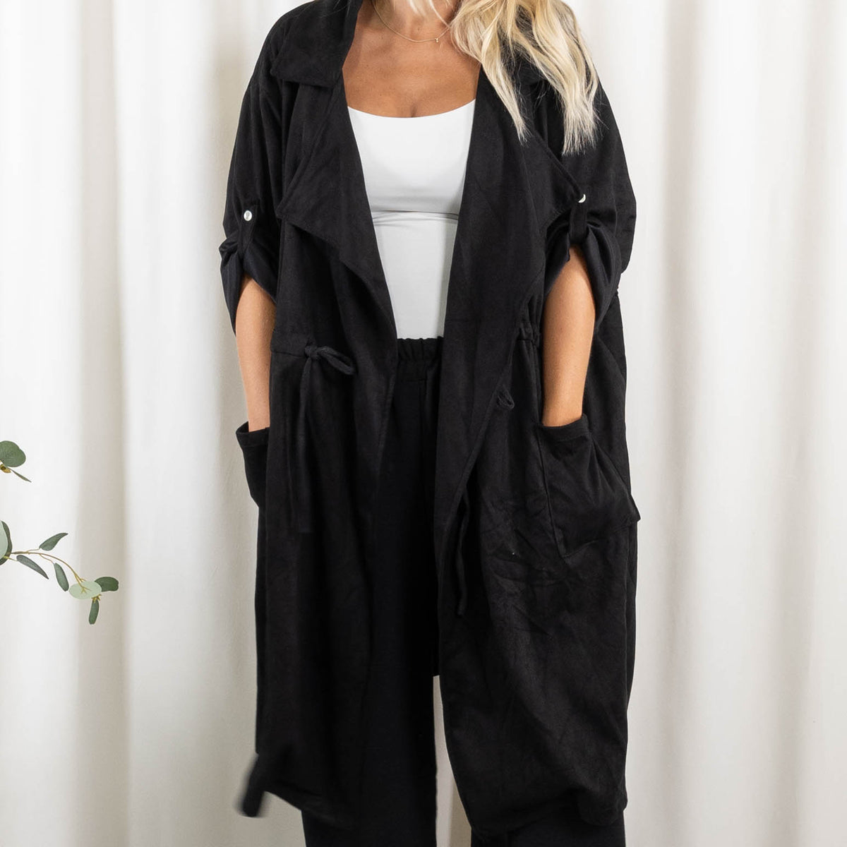 Hanne jakke, Sort