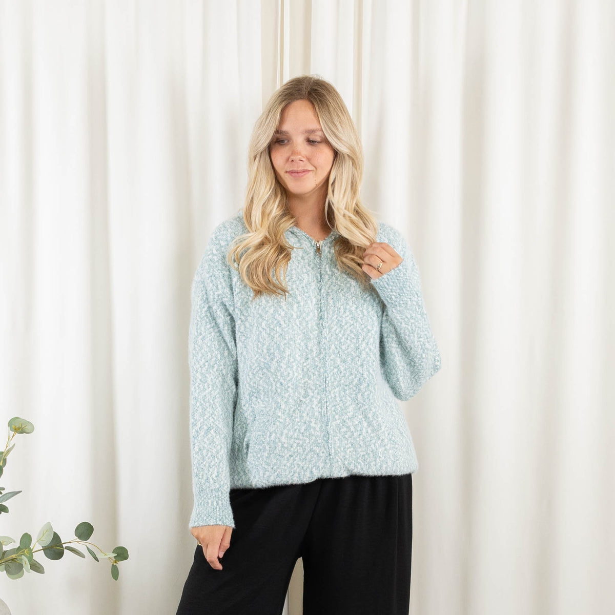 Esther cardigan, Grøn