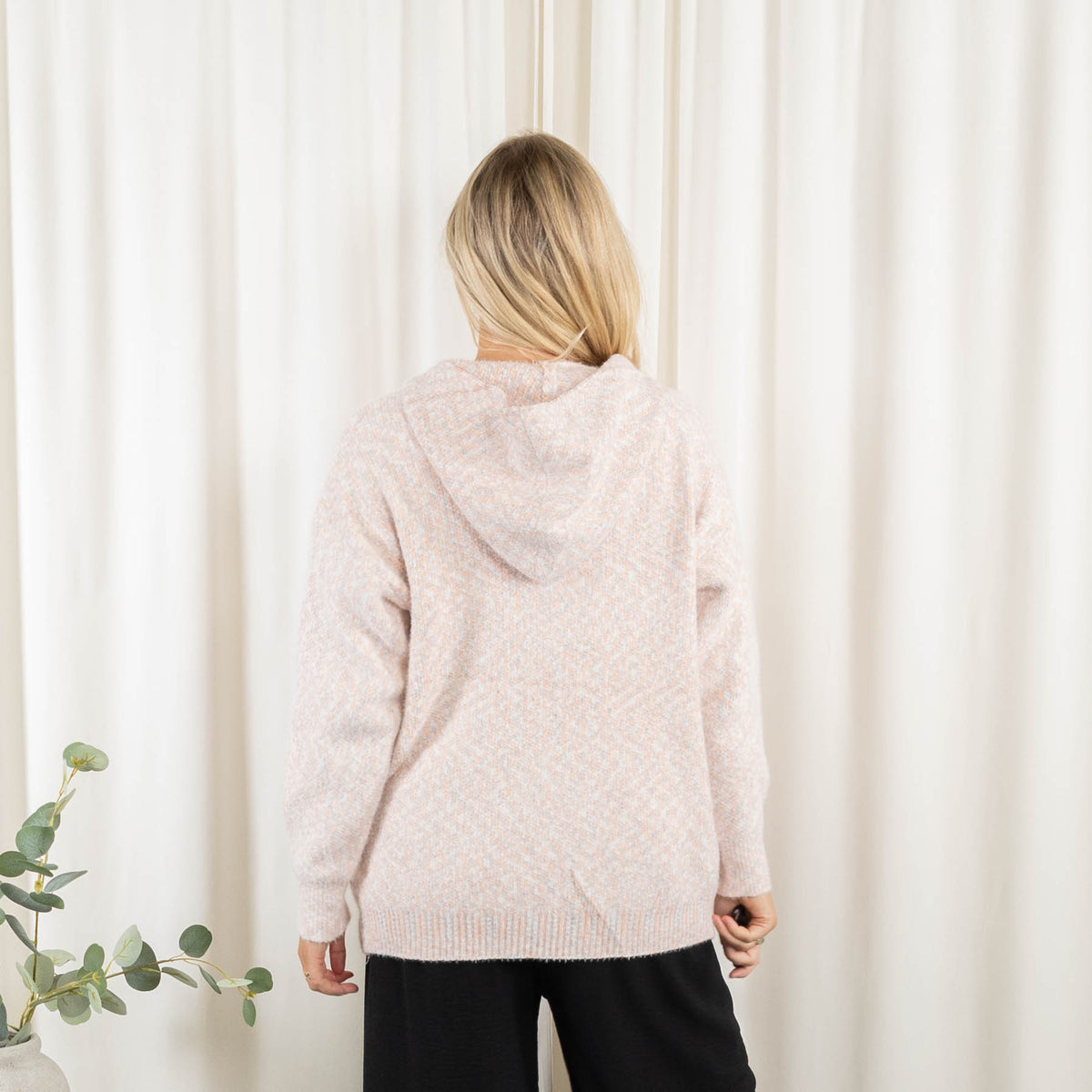 Esther cardigan, Rosa