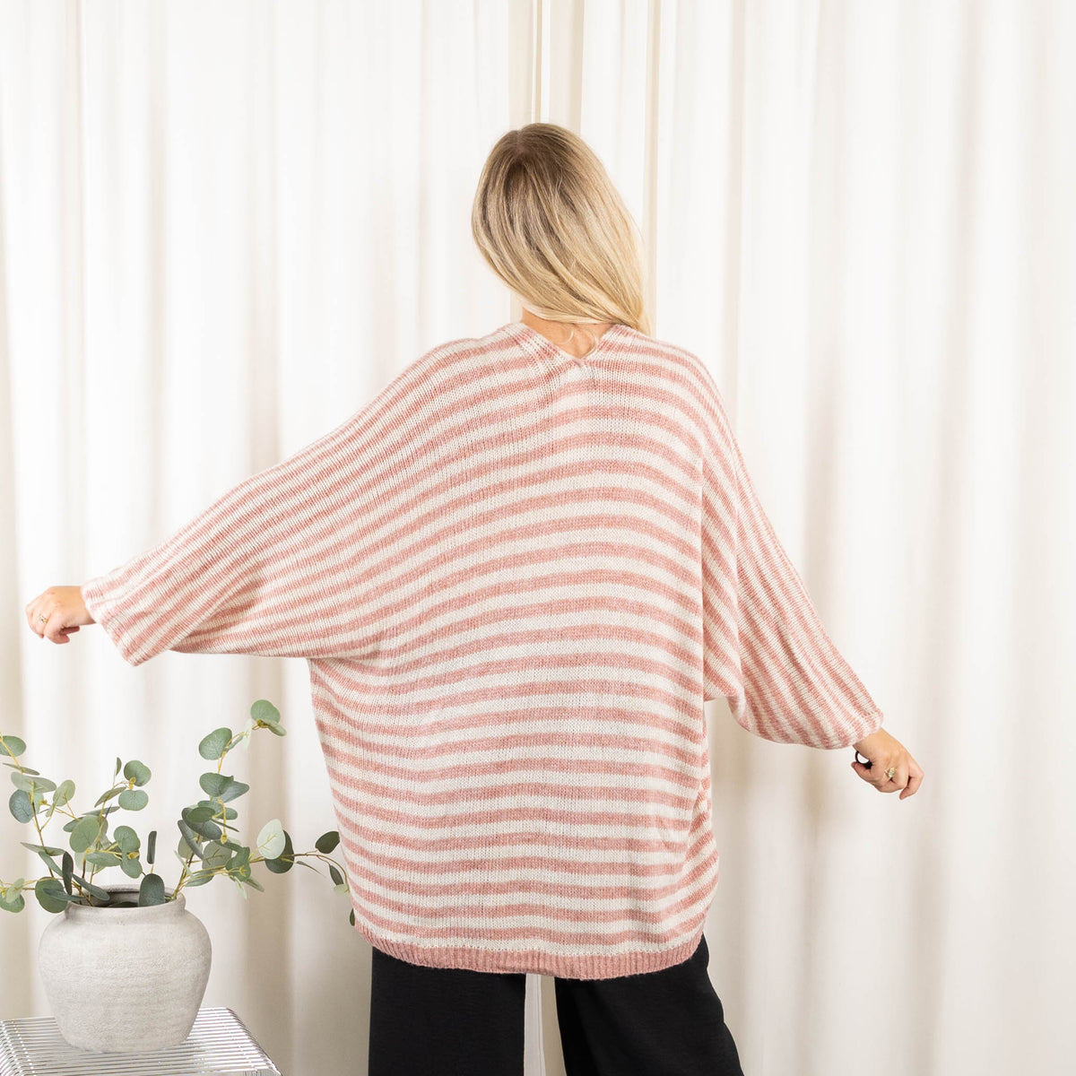 Callie cardigan, Rosa