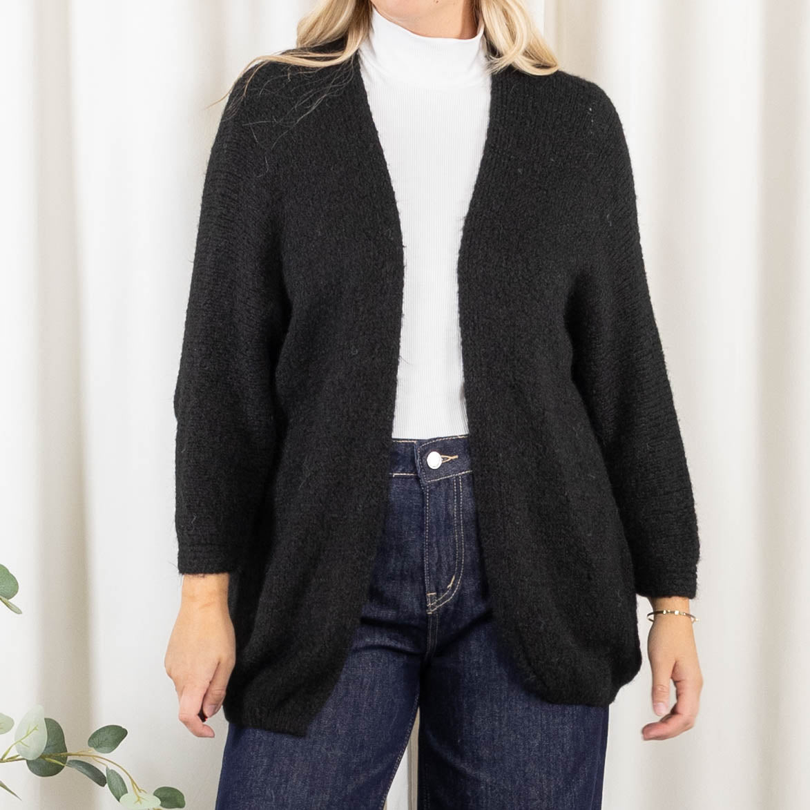 Laura cardigan, Sort