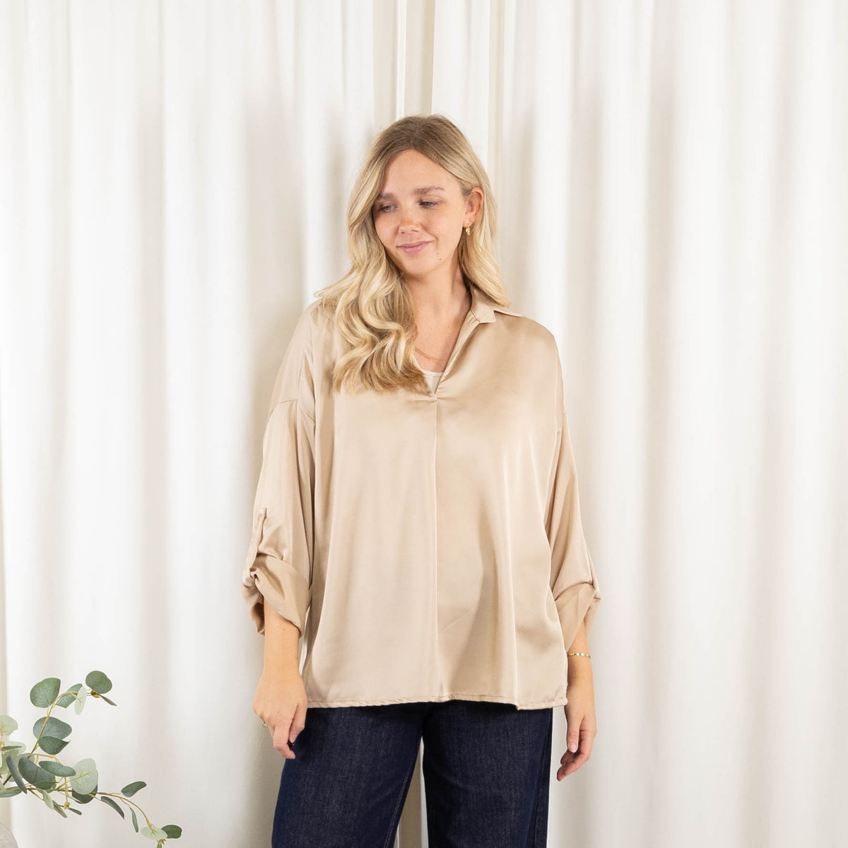 Lunar overdel, Beige