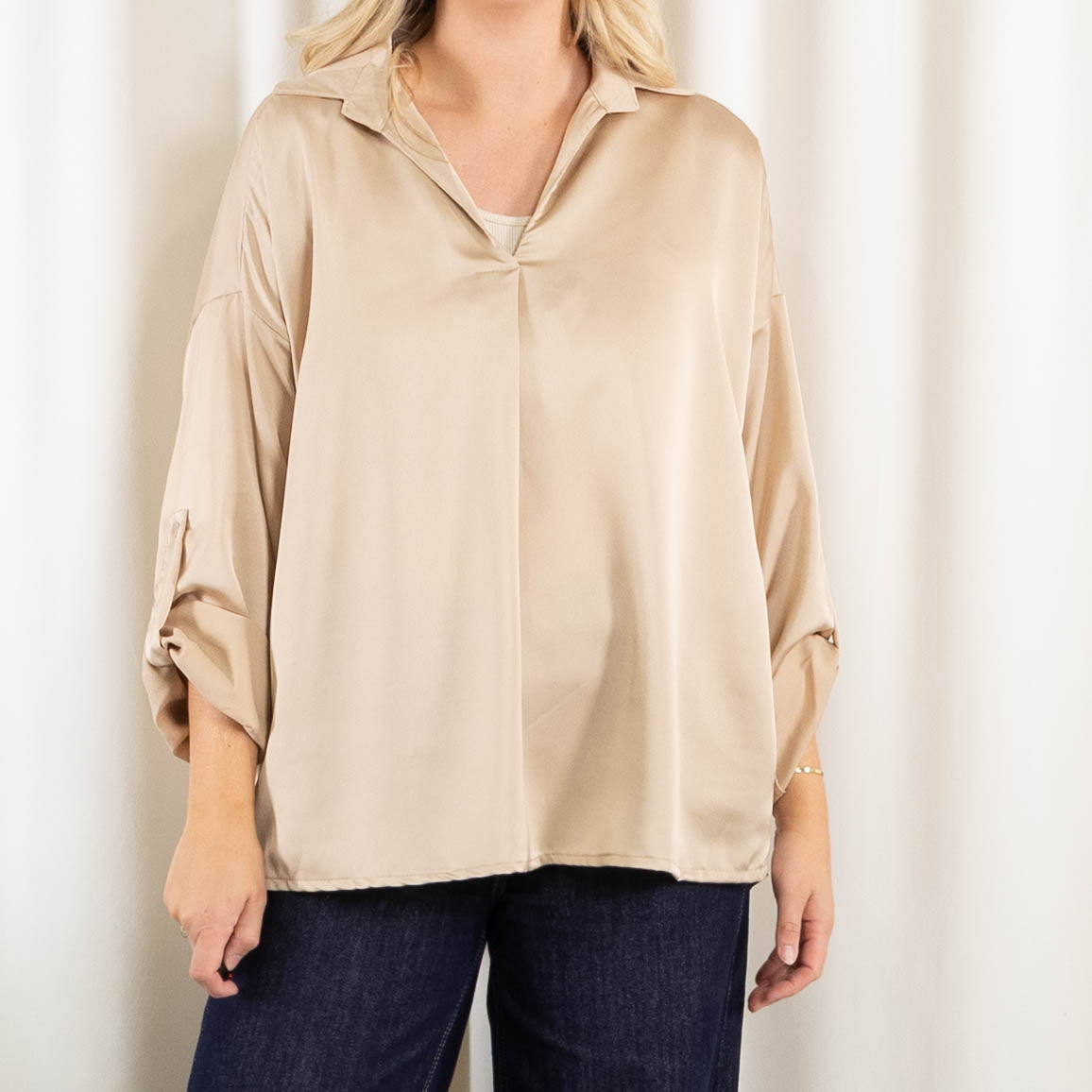 Lunar overdel, Beige