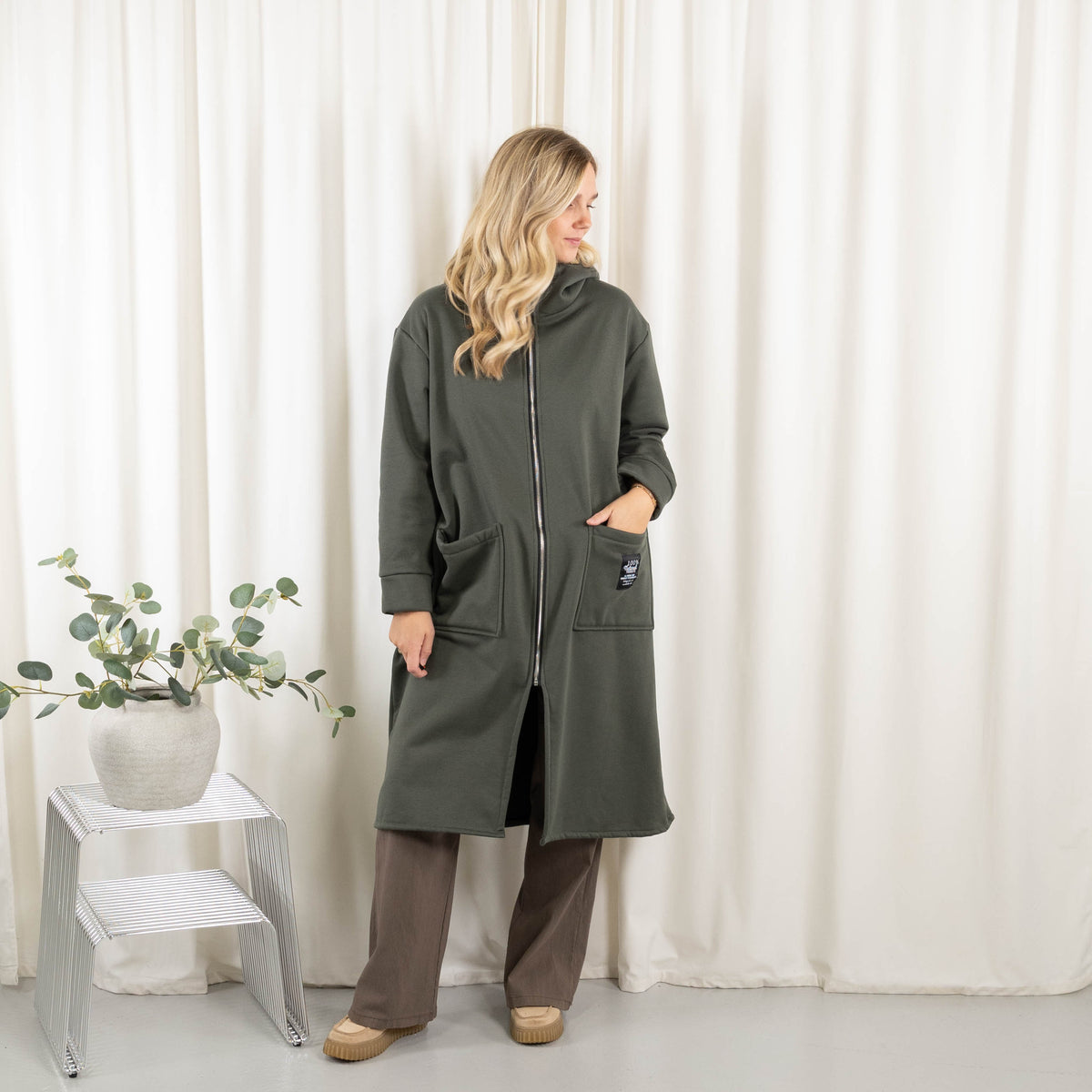 Bertie sweatshirt, Khaki