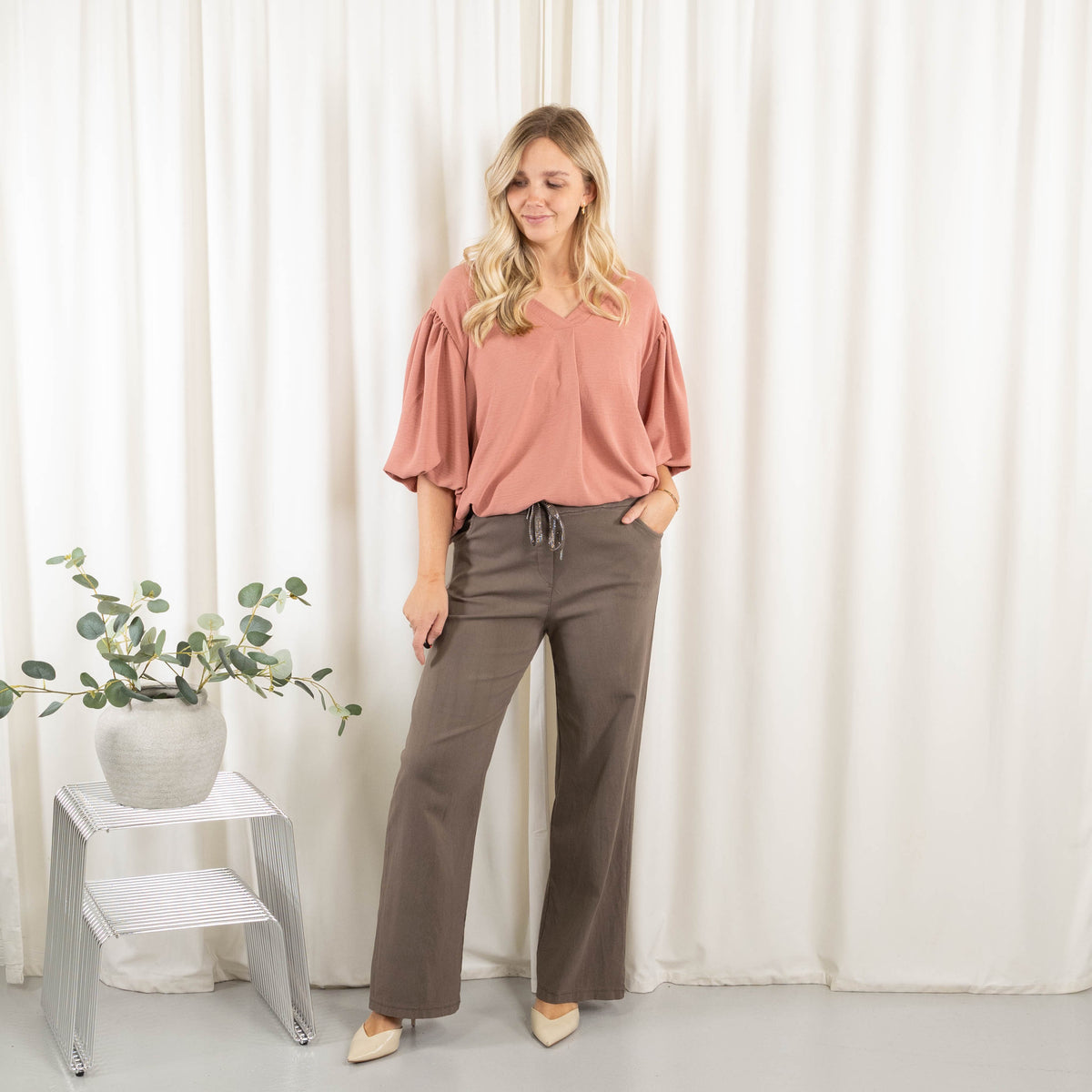 Misty bukser, Taupe