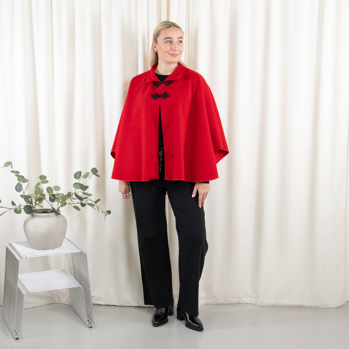 Madison poncho, Rød