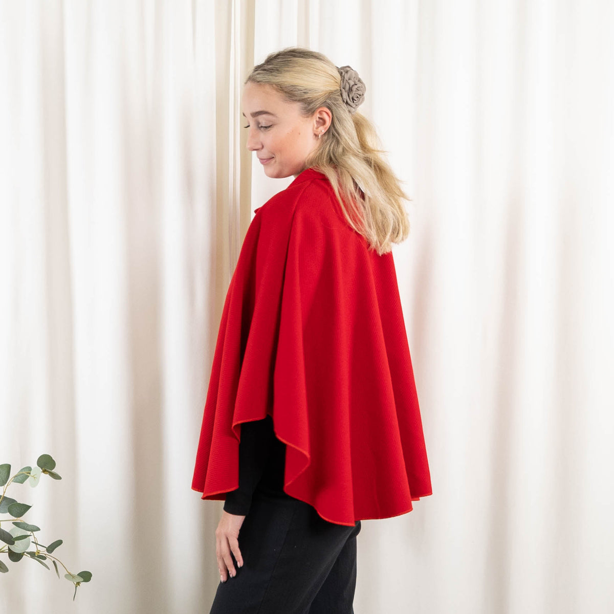 Madison poncho, Rød