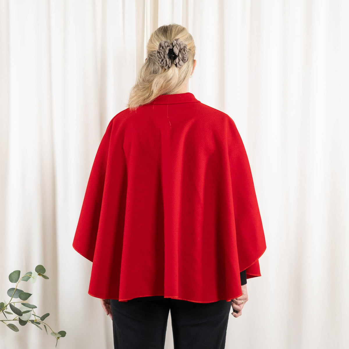 Madison poncho, Rød