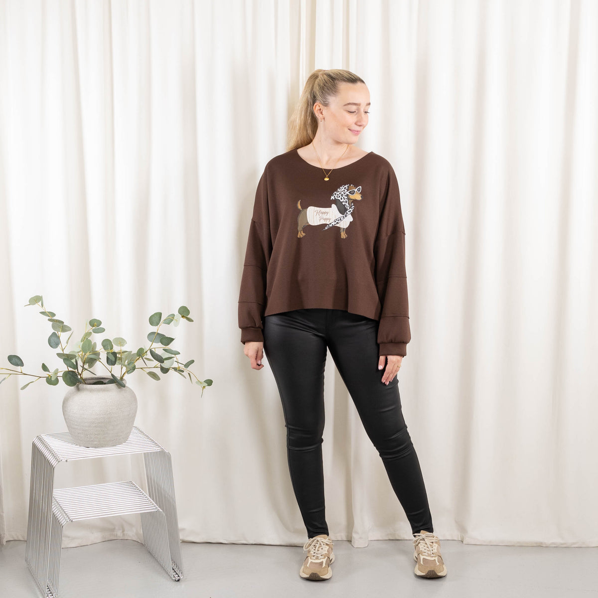 Puk sweatshirt, Choko
