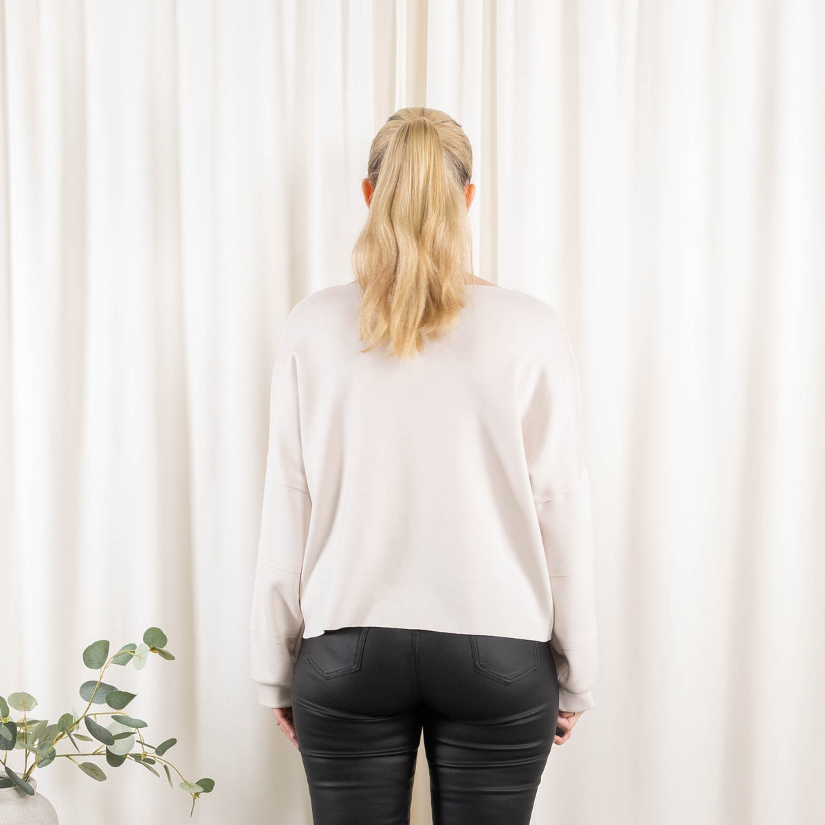 Puk sweatshirt, Beige