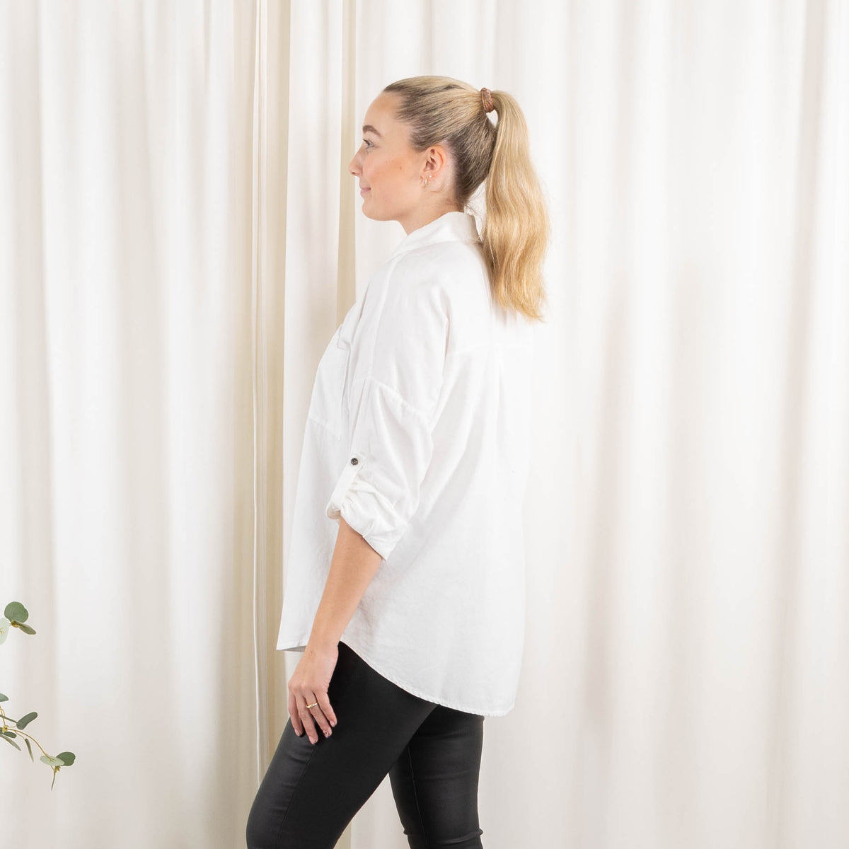 Miriam skjorte, Hvid