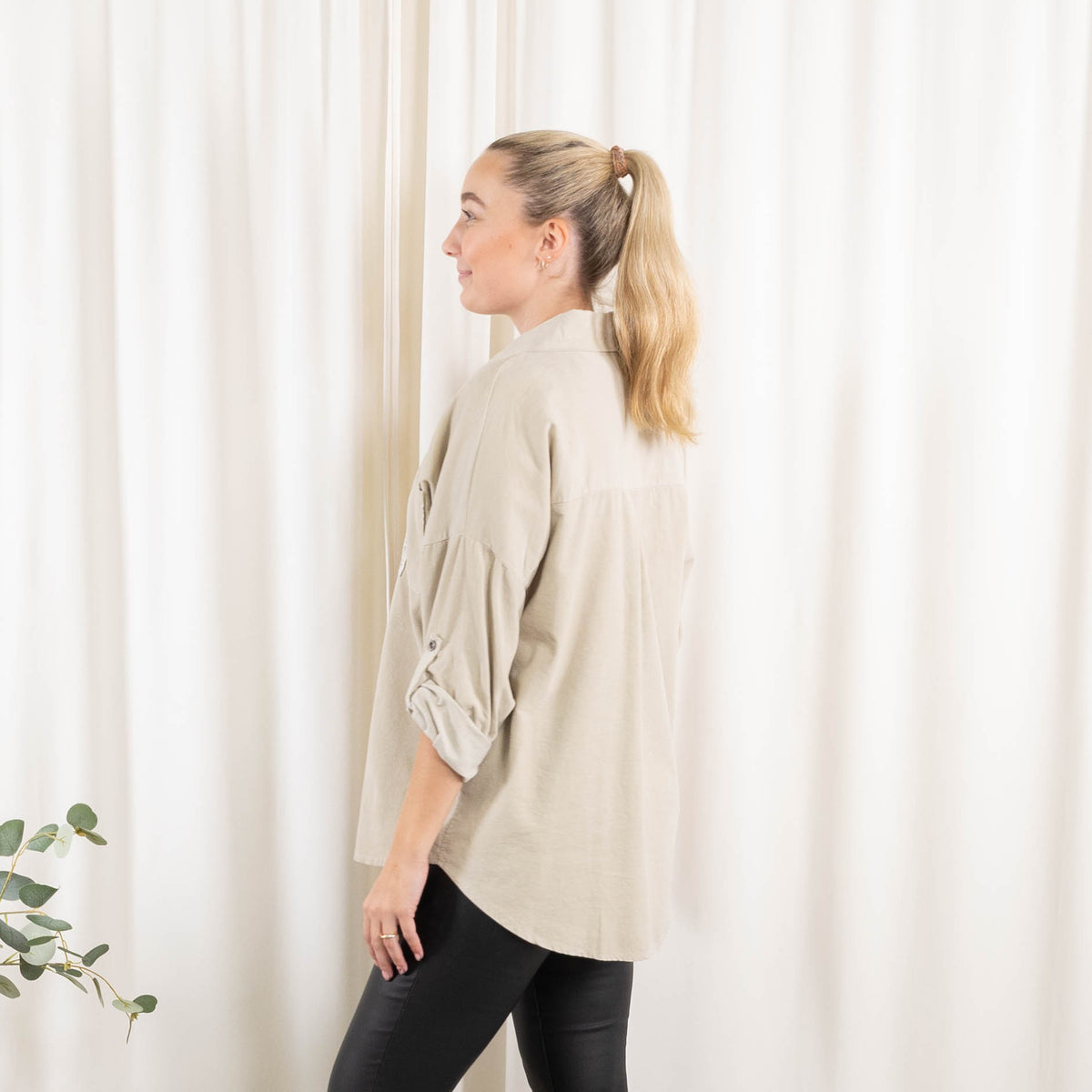 Miriam skjorte, Beige
