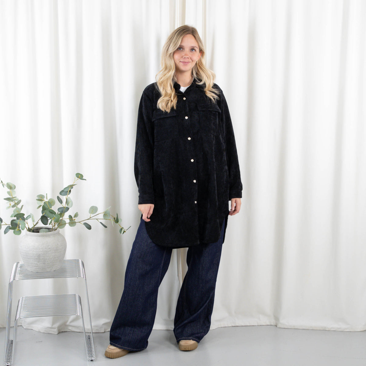 Grace cardigan, Sort