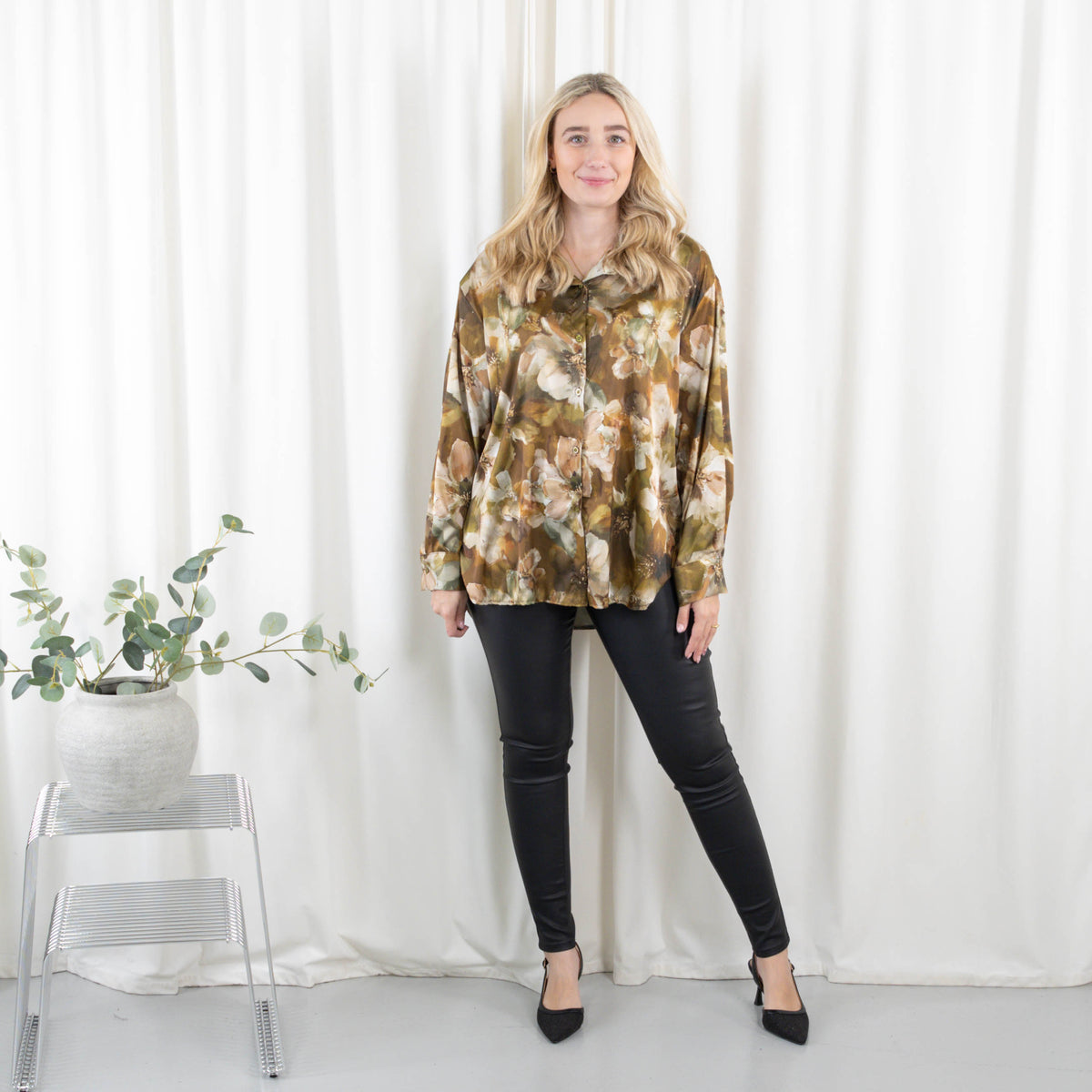 Kiki skjorte, Khaki
