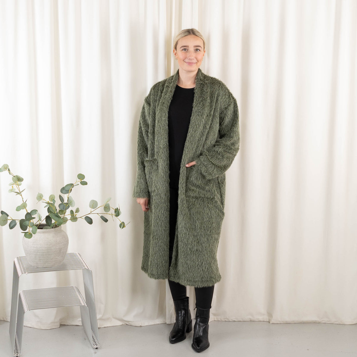 Rosanna cardigan, Khaki