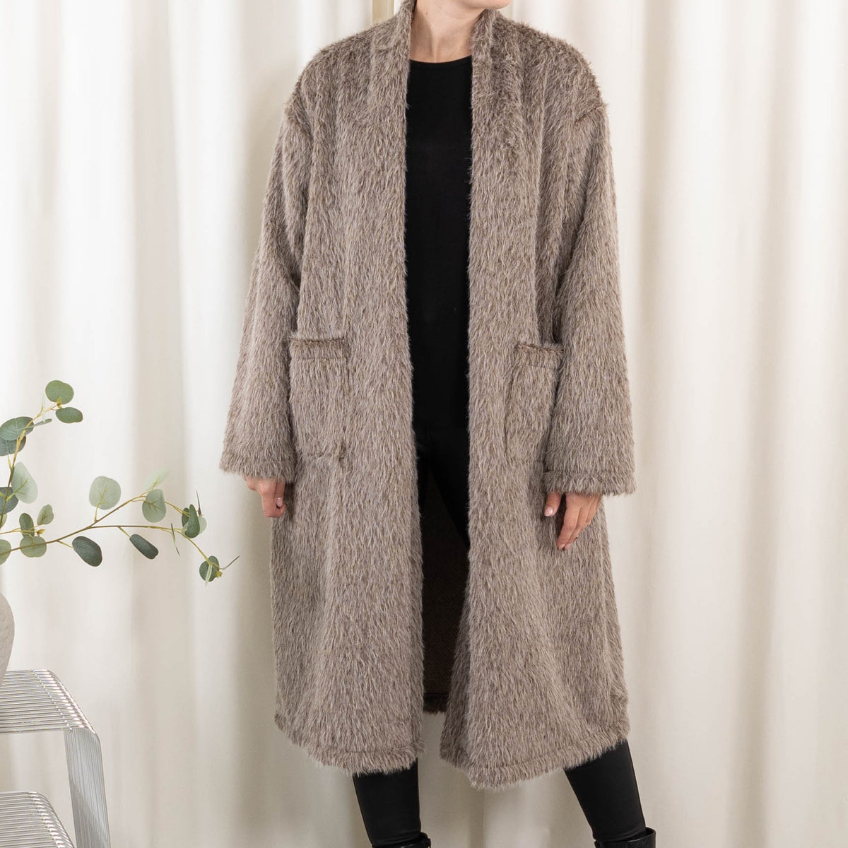 Rosanna cardigan, Taupe