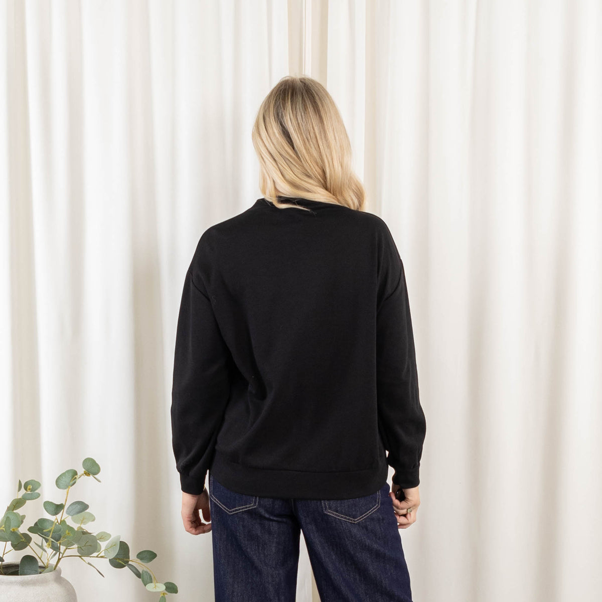 Ciao sweatshirt, Sort