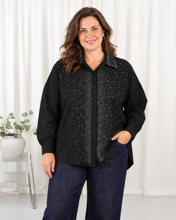 Anette skjorte, Sort