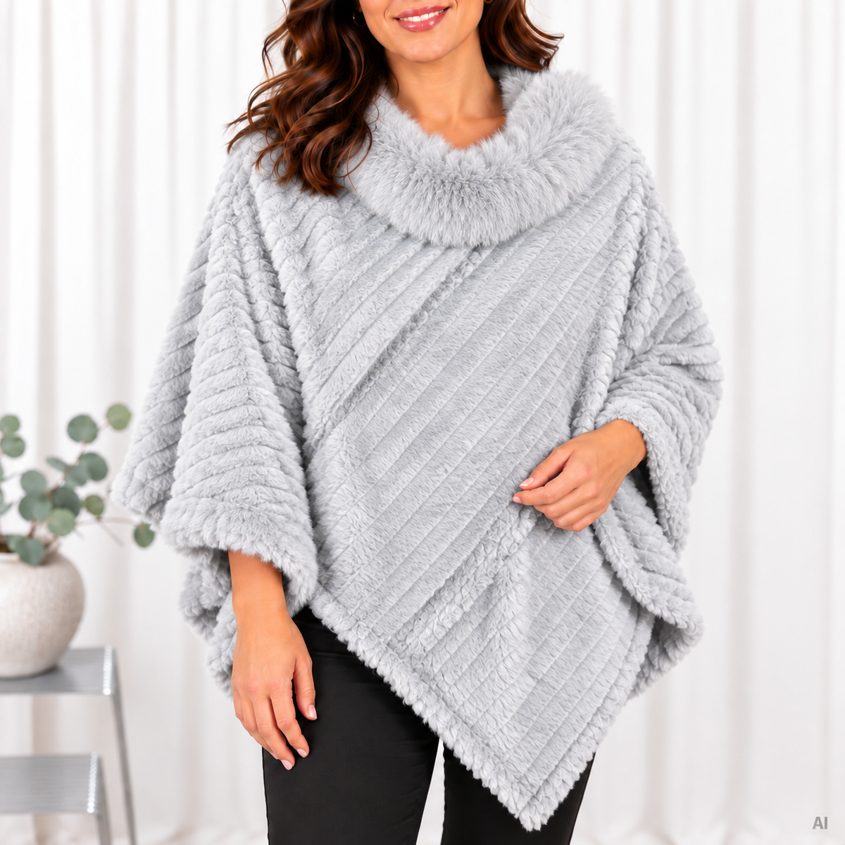 Ruby poncho, Lysegrå