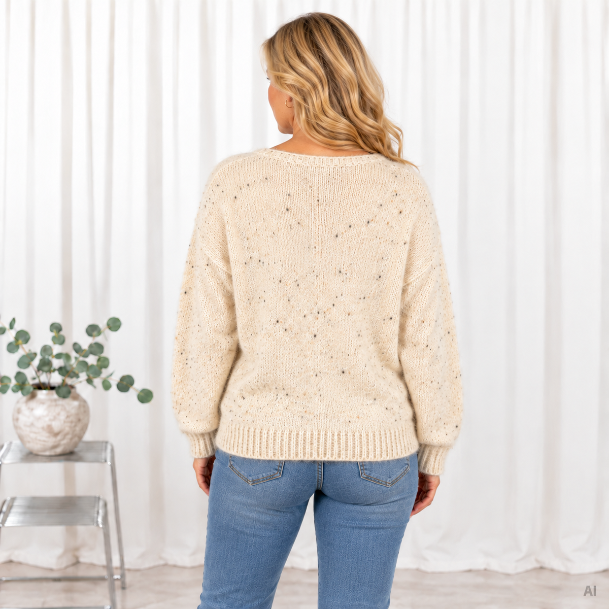 Kimberly strik, Beige
