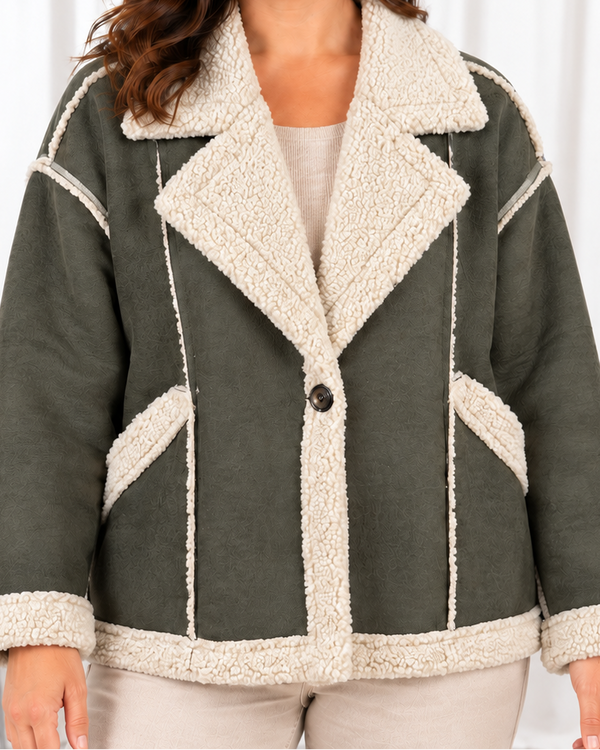 Kitty pilot jakke, Khaki
