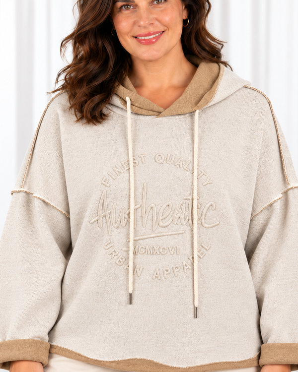 Harper sweatshirt, Beige