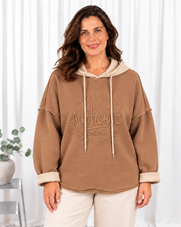 Harper sweatshirt, Camel