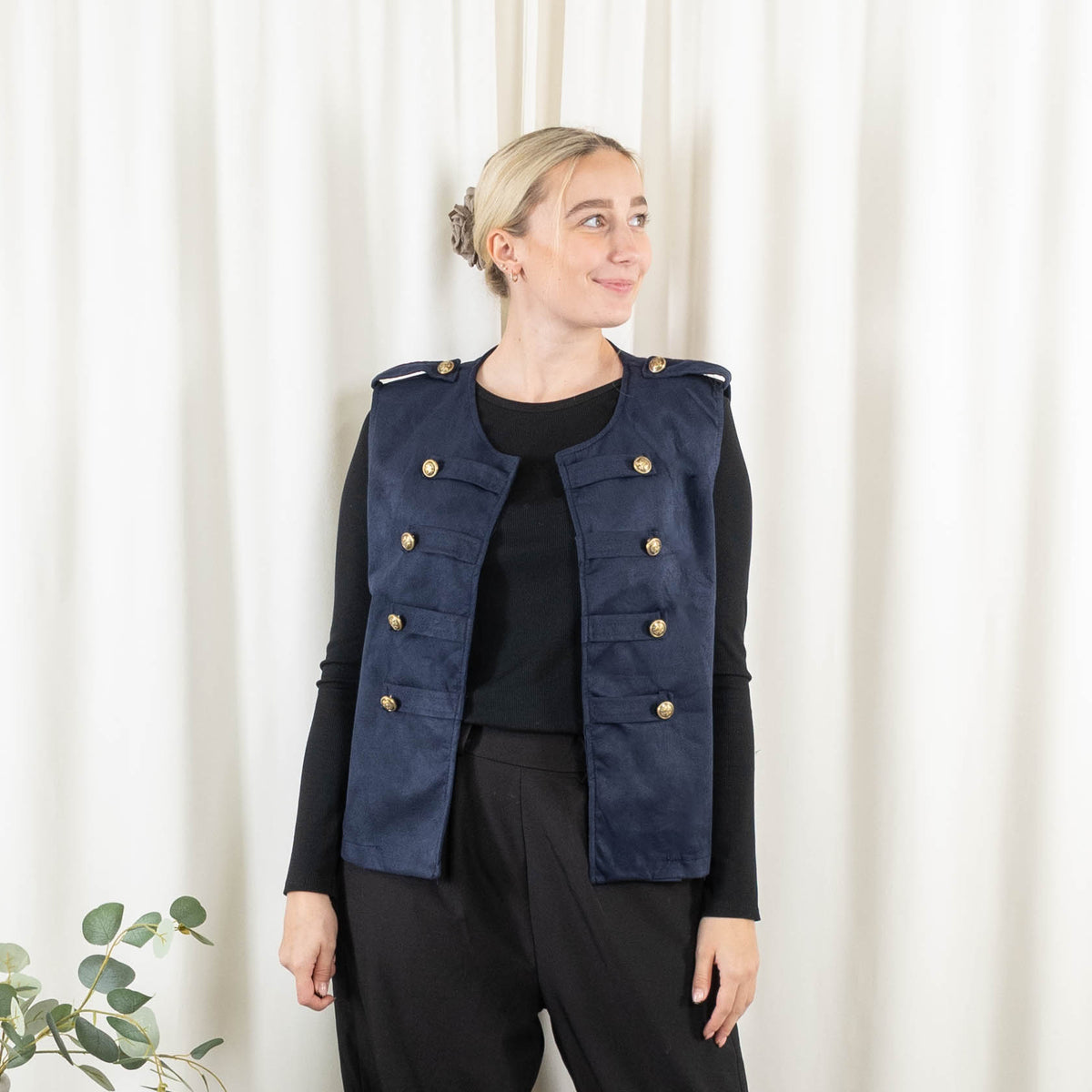 Becks vest, Navy