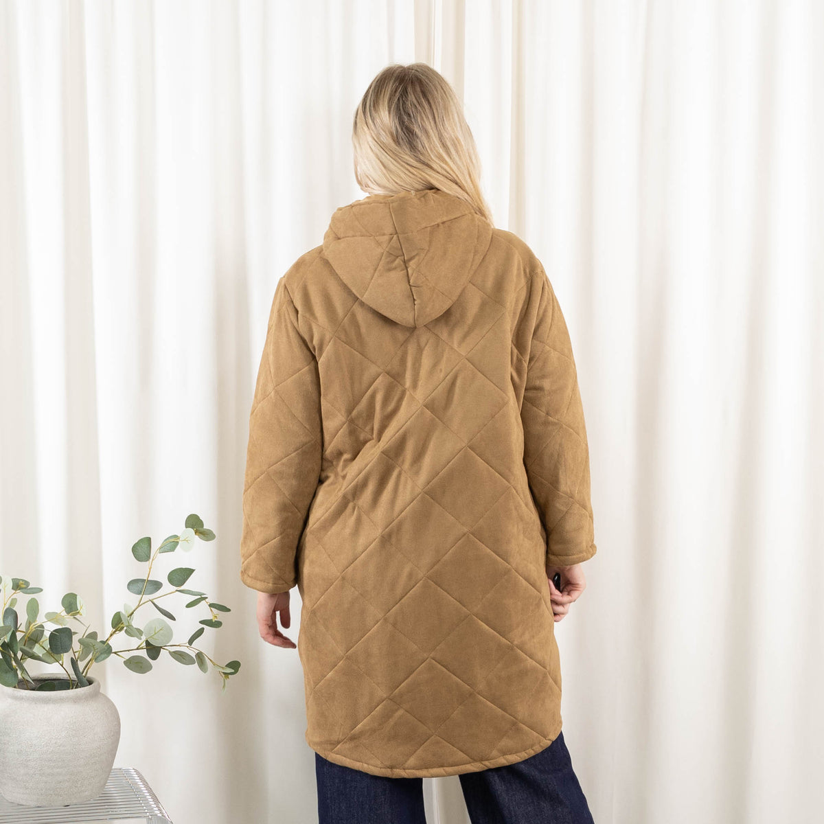Salma jakke, Taupe