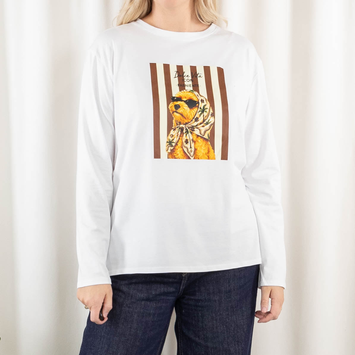 Uffe t-shirt, Hvid