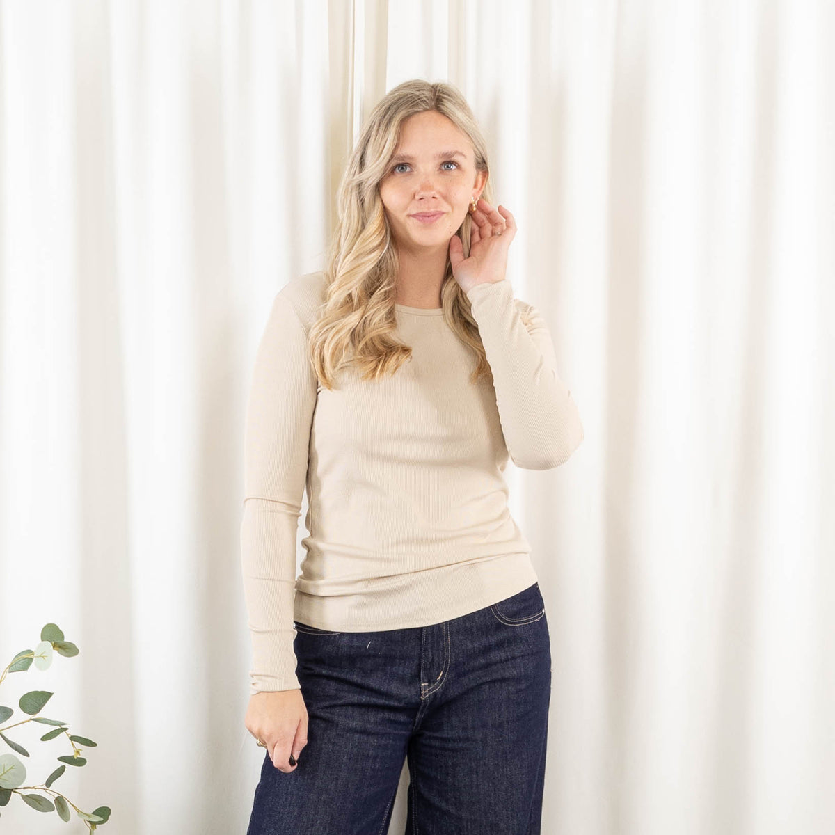 Maya t-shirt, Beige