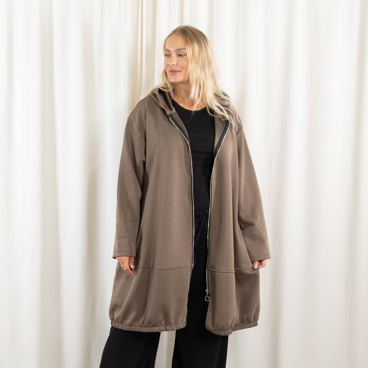 Ashlyn sweatshirt, Taupe