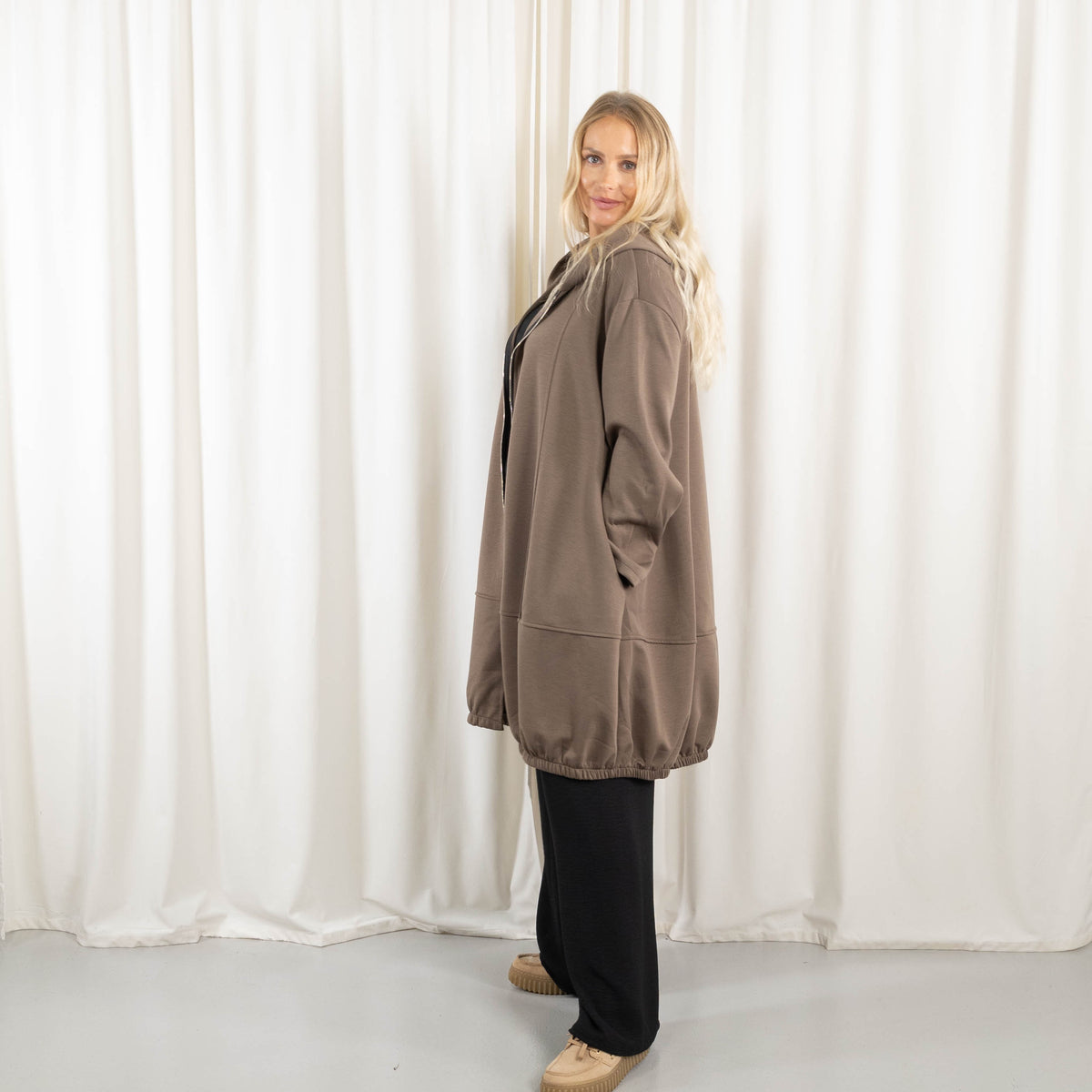 Ashlyn sweatshirt, Taupe