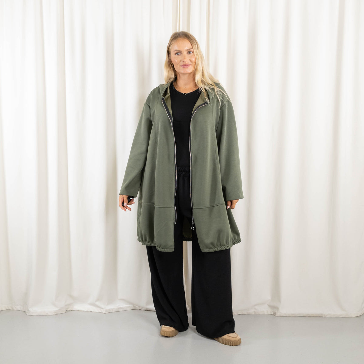 Ashlyn sweatshirt, Khaki