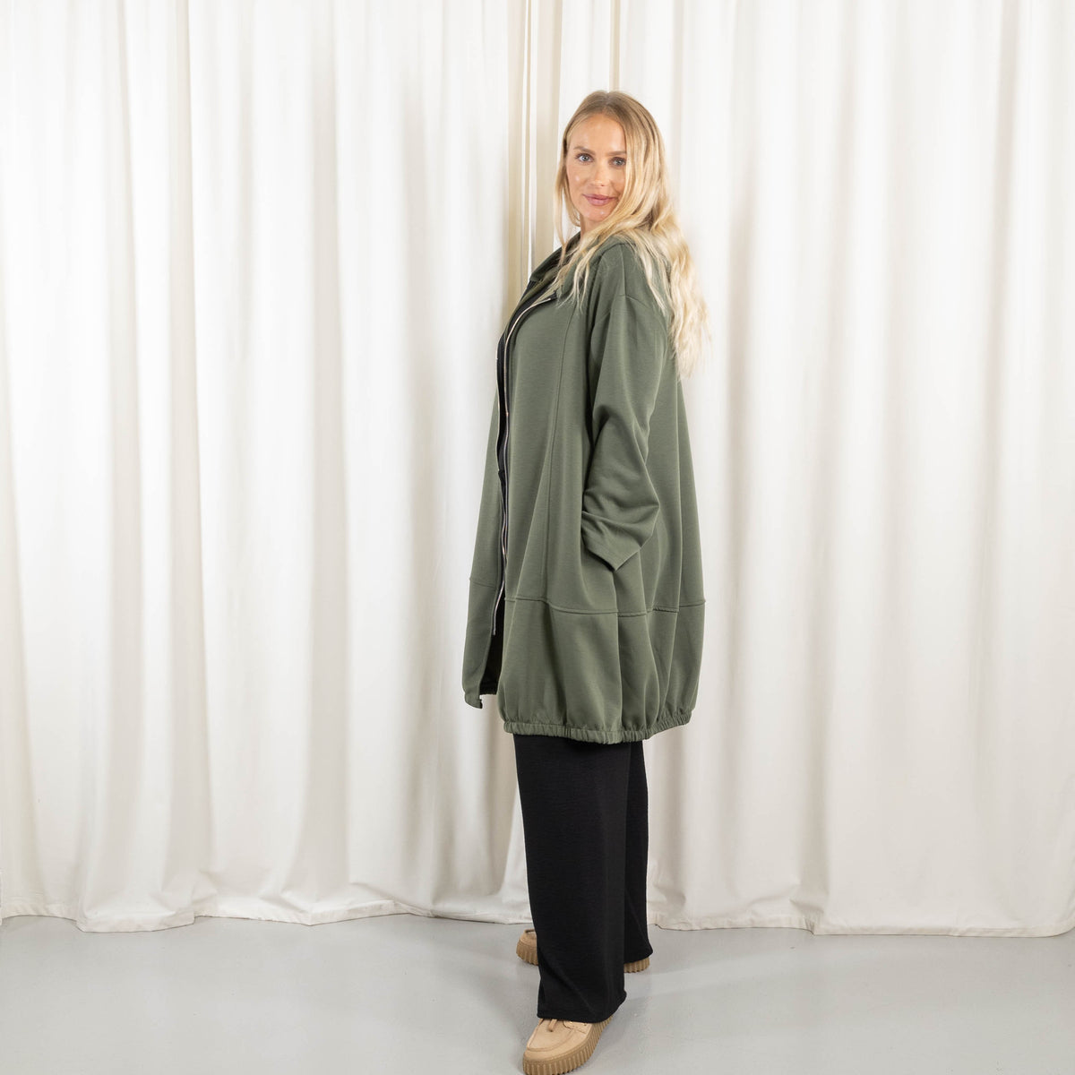 Ashlyn sweatshirt, Khaki